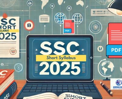 SSC Short Syllabus 2025